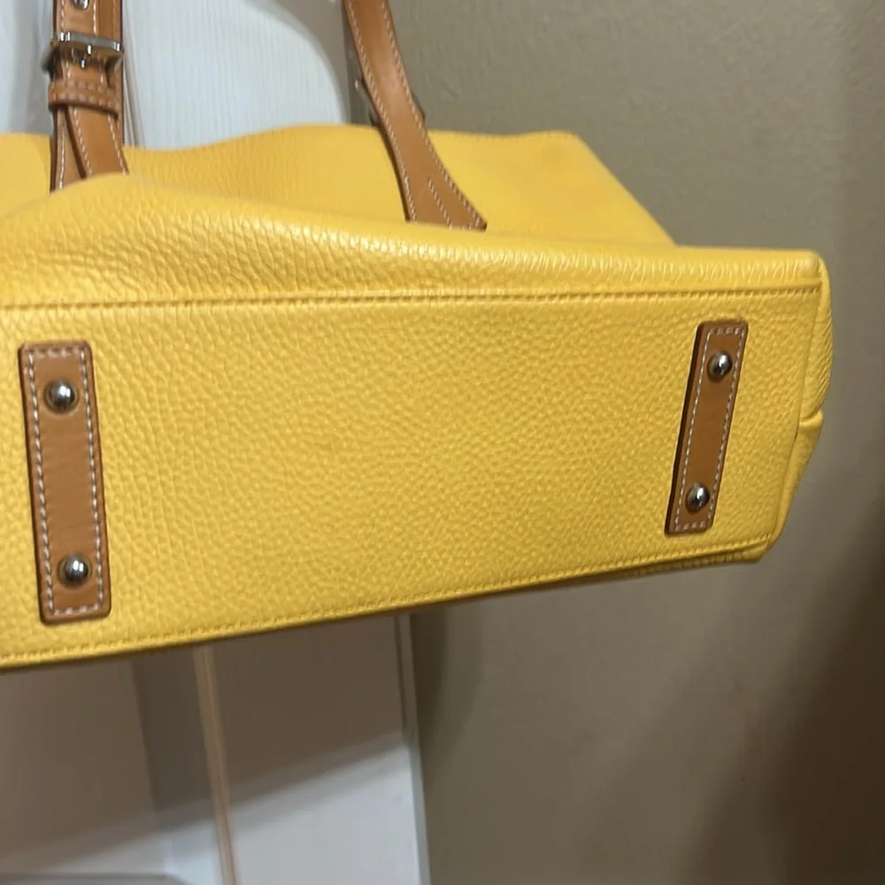 Dooney and Bourke pebbled leather Emily tote - Picture 3 of 6